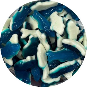 Blue Razz Gummy Sharks