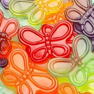 Giant Gummy Butterflies