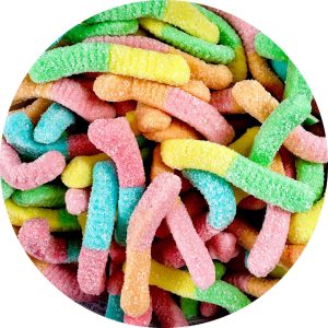 Sour Neon Worms