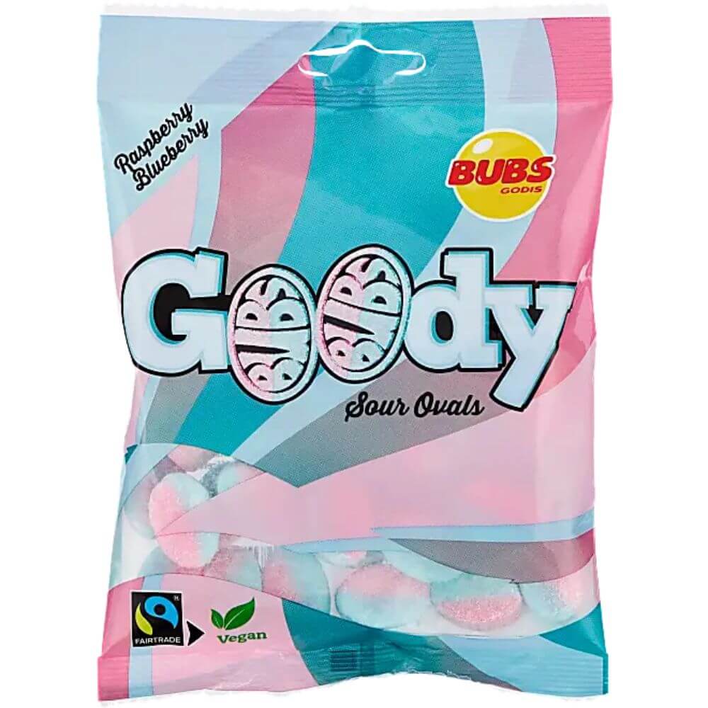 Swedish Candy - Bubs Goody Sour Ovals