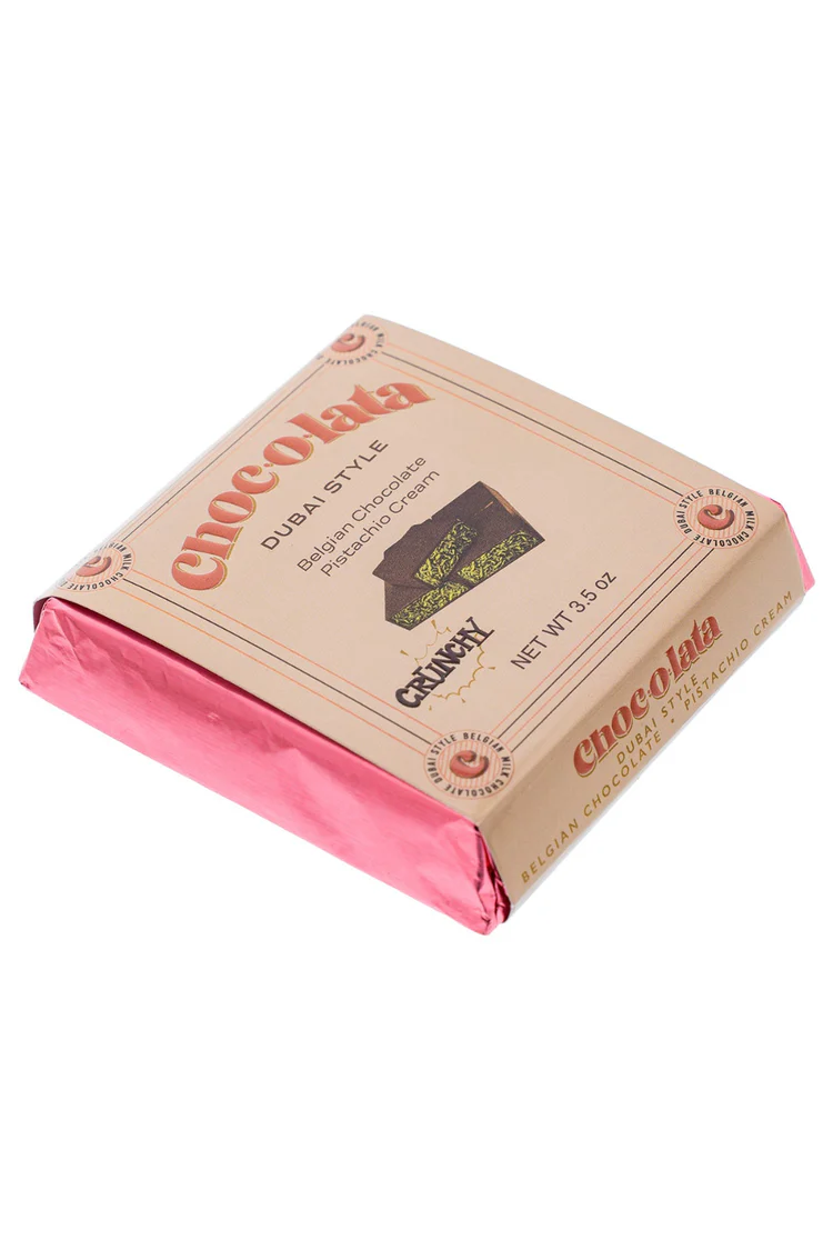 Half Size Dubai Chocolate Belgian Milk Chocolate